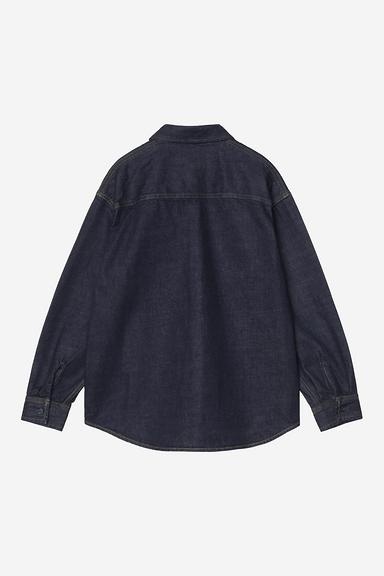 Carhartt WIP W' L/S Marly Shirt Jkt - Blue Heavy Stone Wash
