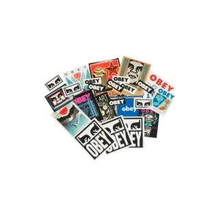 Obey Sticker Pack 7 Assorted