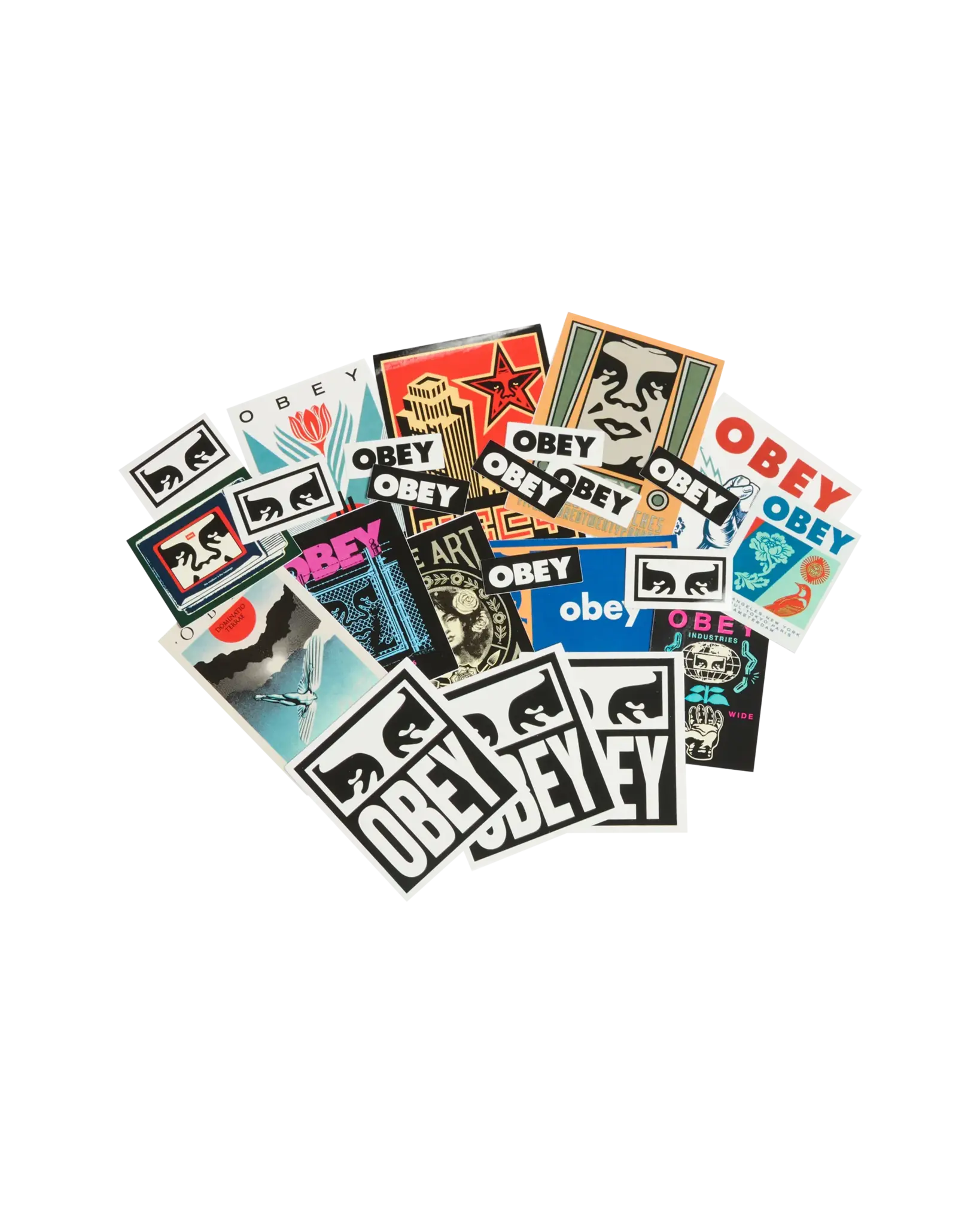 Obey Sticker Pack 7 Assorted