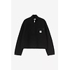 W' Detroit Half Zip Sweater - Black