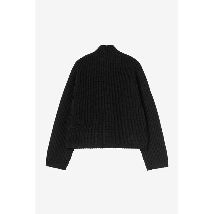 Carhartt WIP W' Detroit Half Zip Sweater - Black