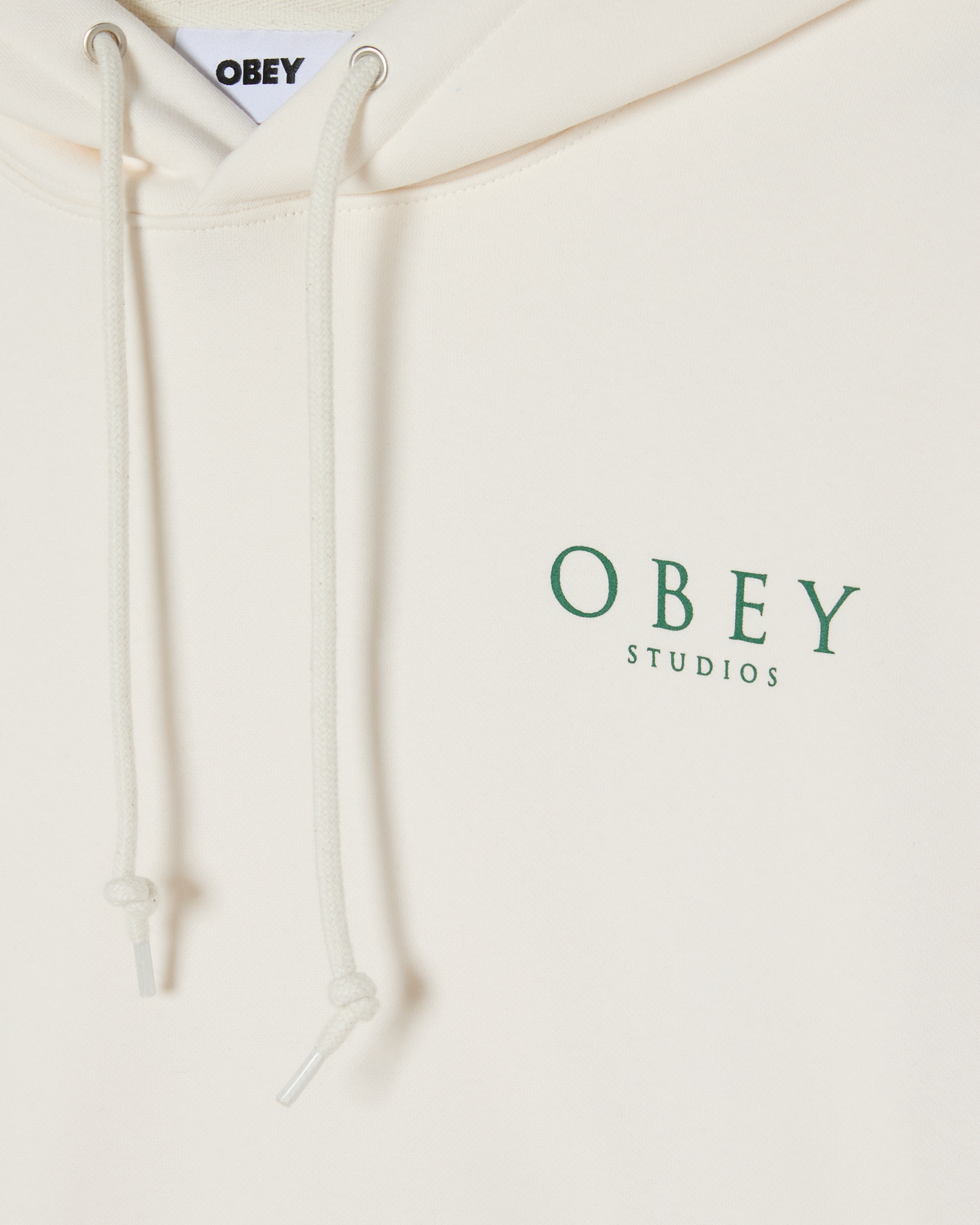 Obey Flores Robus Hood - Unbleached