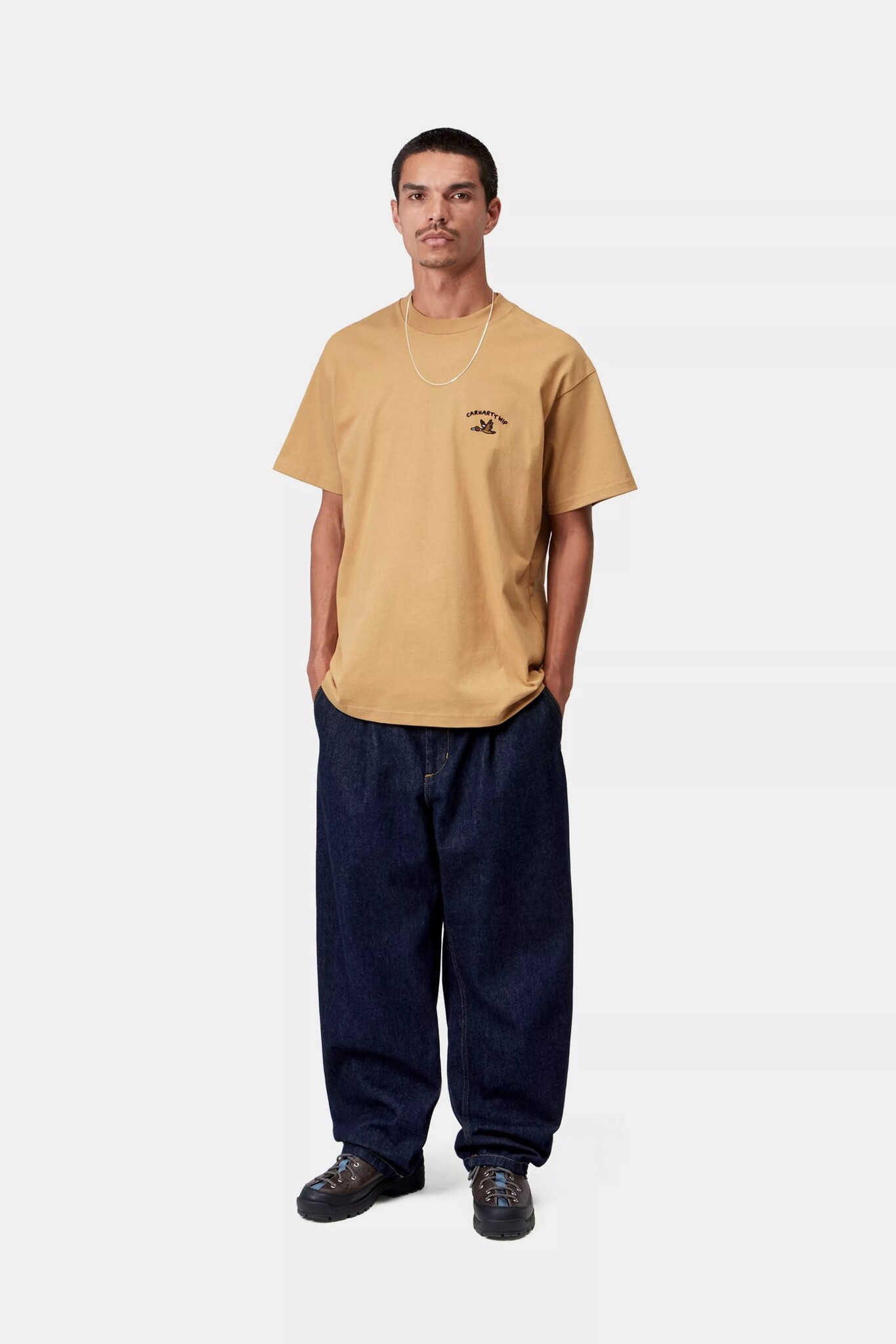 Carhartt WIP S/S Animated Ducks T-Shirt - WIP Dusty H