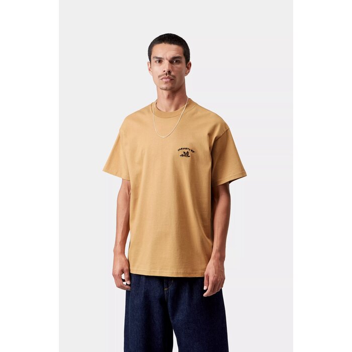 Carhartt WIP S/S Animated Ducks T-Shirt - WIP Dusty H