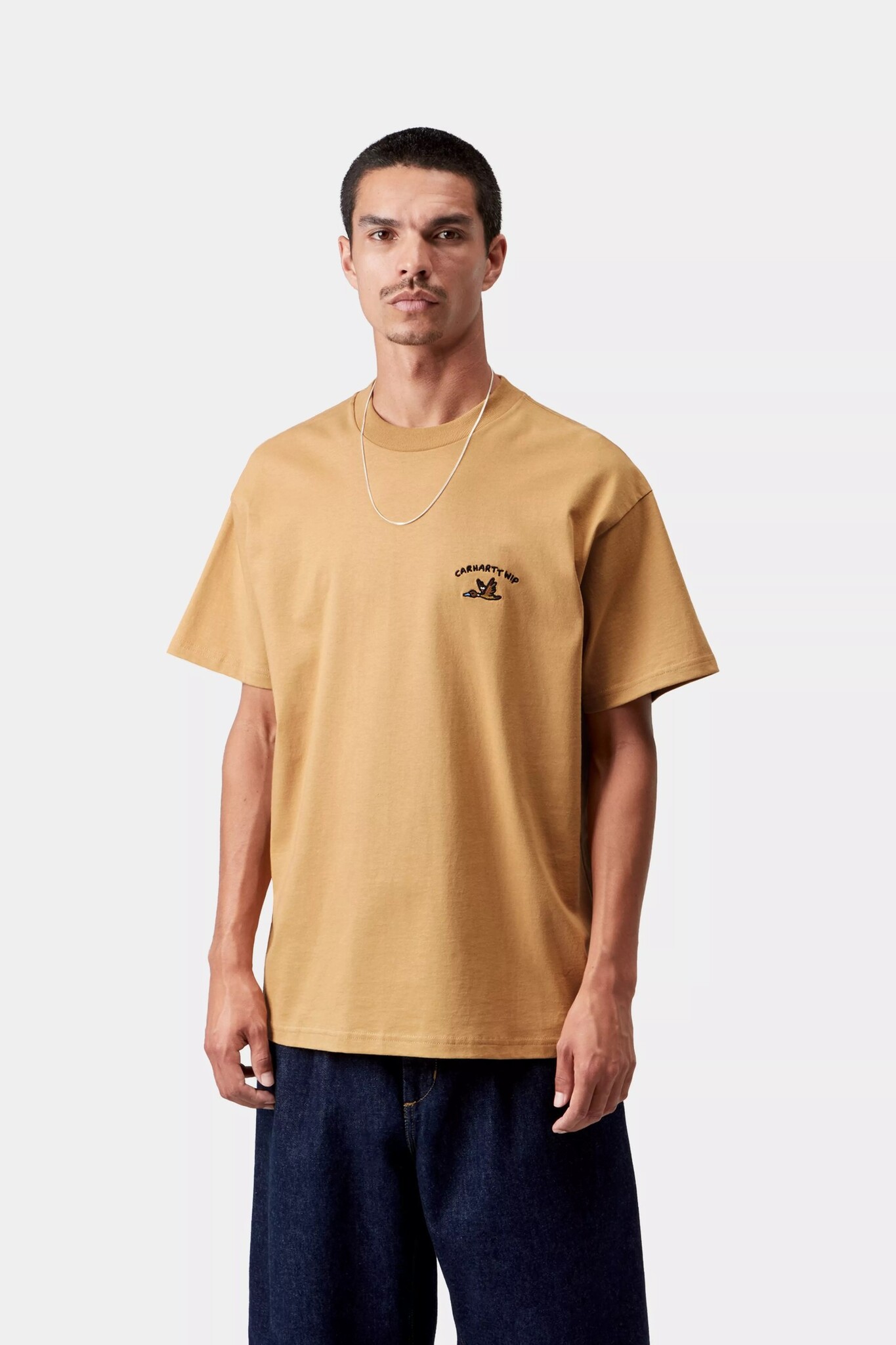 Carhartt WIP S/S Animated Ducks T-Shirt - WIP Dusty H