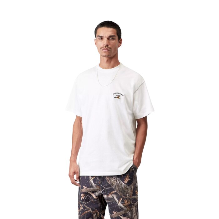 Carhartt WIP S/S Animated Ducks T-Shirt - White