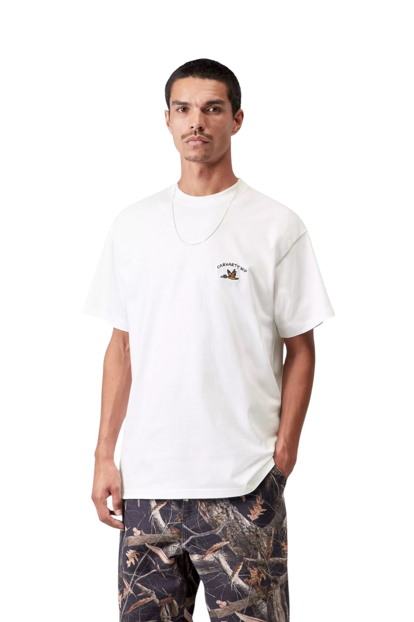 Carhartt WIP S/S Animated Ducks T-Shirt - White