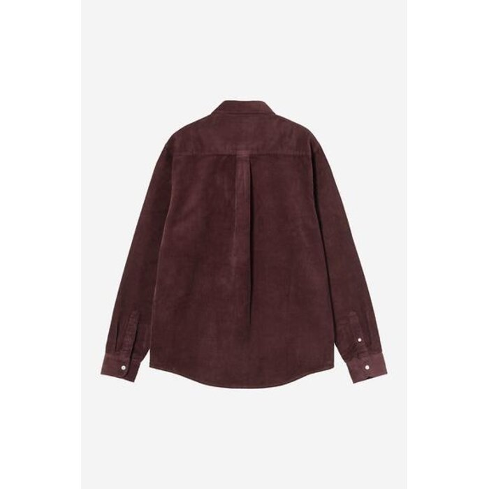 Carhartt WIP L/S Madison Cord Shirt - Amarone