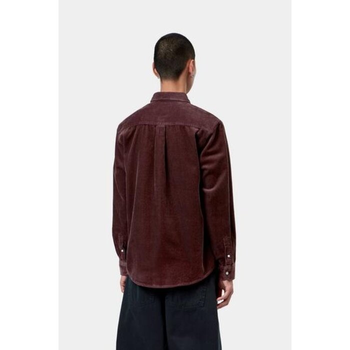 Carhartt WIP L/S Madison Cord Shirt - Amarone
