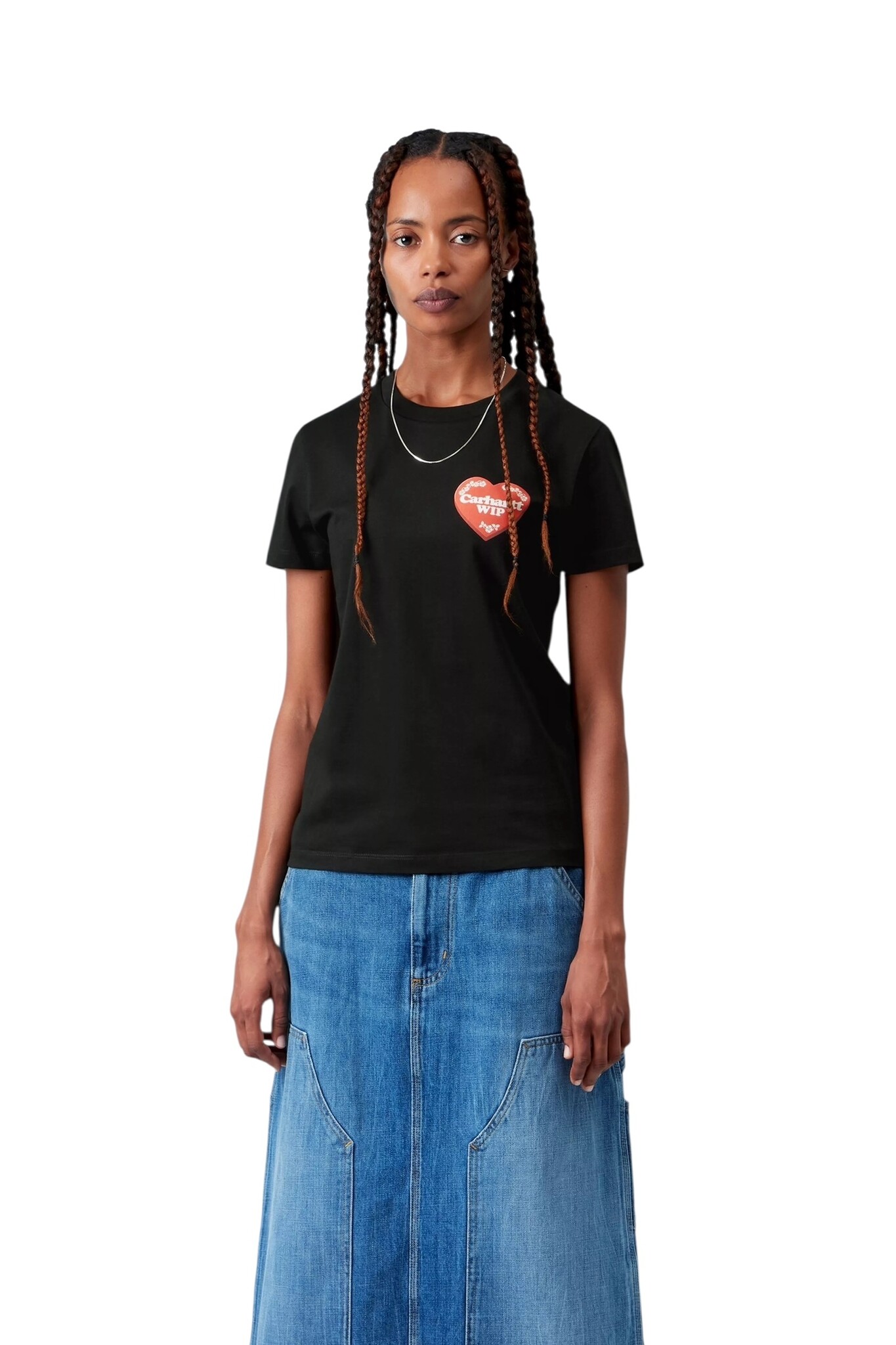 Carhartt WIP W' S/S Hartt Case T-Shirt - Black