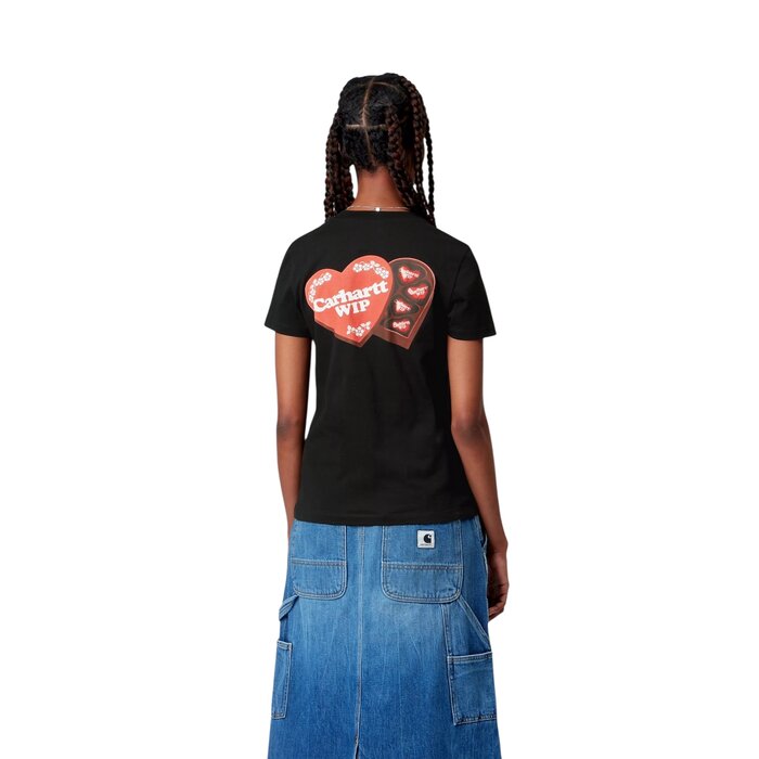Carhartt WIP W' S/S Hartt Case T-Shirt - Black