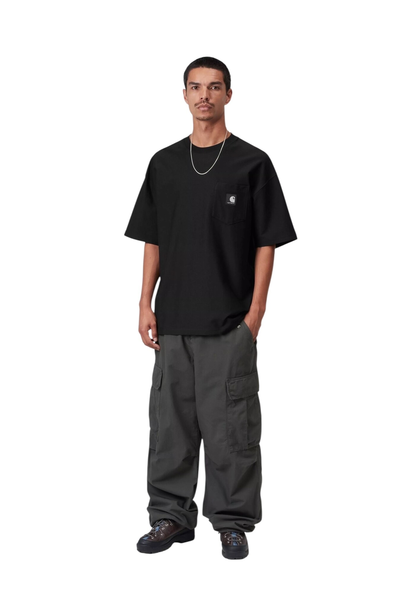 Carhartt WIP S/S OG Loose Pocket T-Shirt - Black
