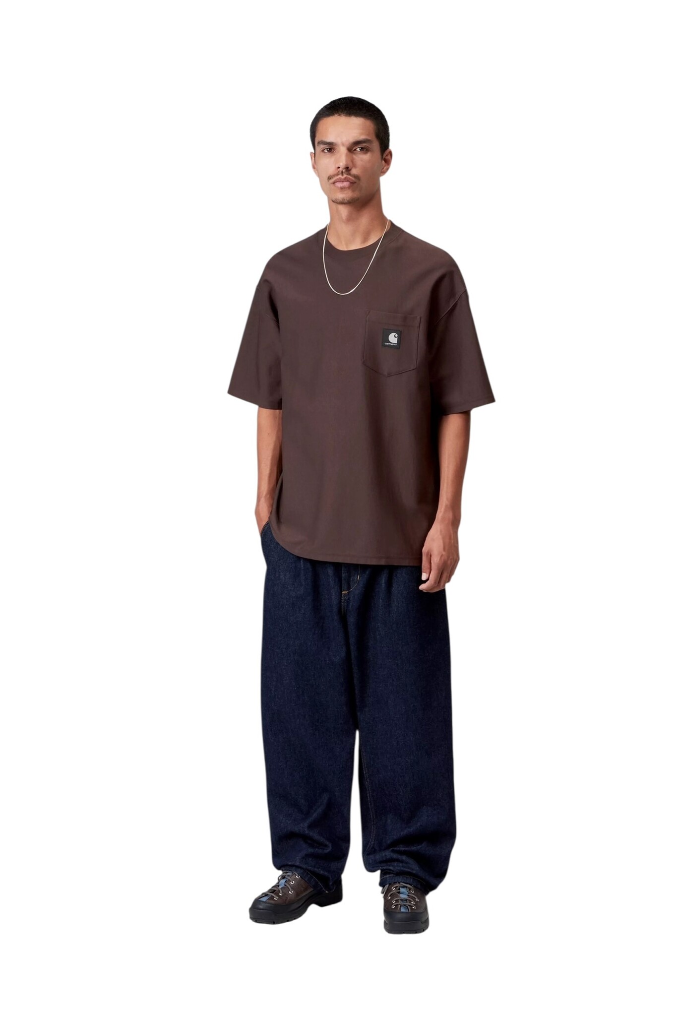 Carhartt WIP S/S OG Loose Pocket T-Shirt - Palisander