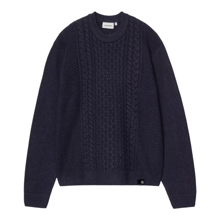 Carhartt WIP Caster Knit Sweater - Dark Navy