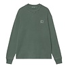 L/S Vista Waffle T-shirt - Dark Scarab (Garment Dyed)
