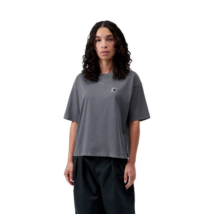 Carhartt WIP W' S/S Nelson T-Shirt - Styx (Garment Dyed)