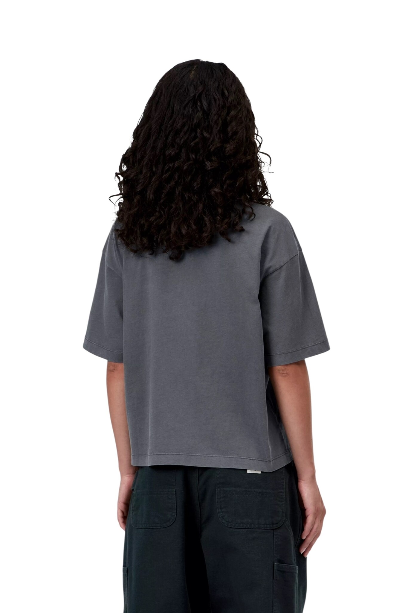 Carhartt WIP W' S/S Nelson T-Shirt - Styx (Garment Dyed)