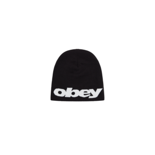 Obey Delta Beanie - Black