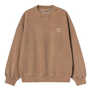 Carhartt WIP Vista Sweat - WIP H Brown (Garment Dyed)
