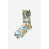 Cusco Socks - Leather/Tourmaline/Dollar Green
