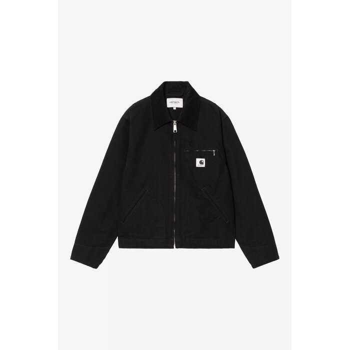 Carhartt WIP W' OG Detroit Jacket - Black/Black rinsed
