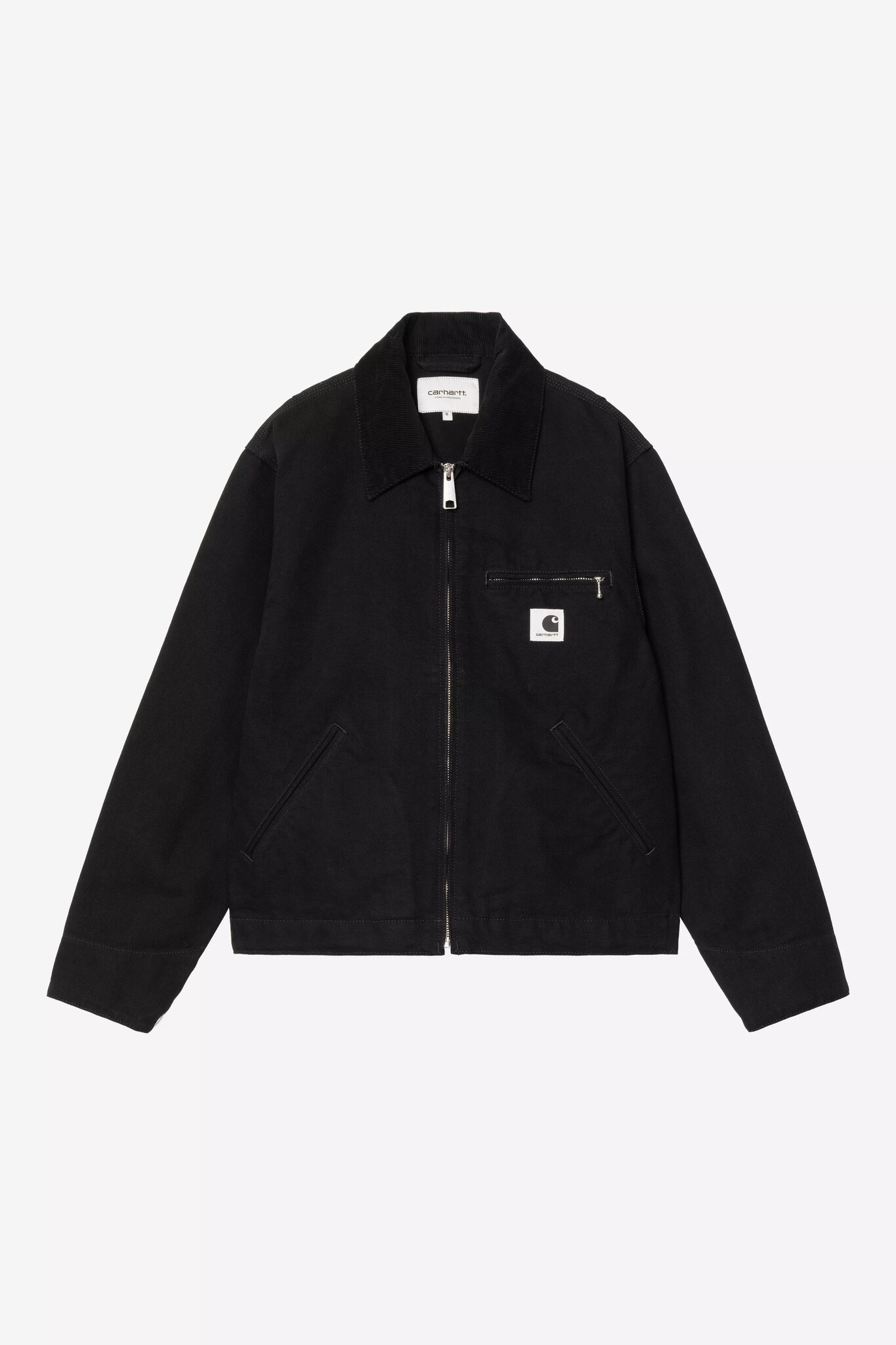 Carhartt WIP W' OG Detroit Jacket - Black/Black rinsed