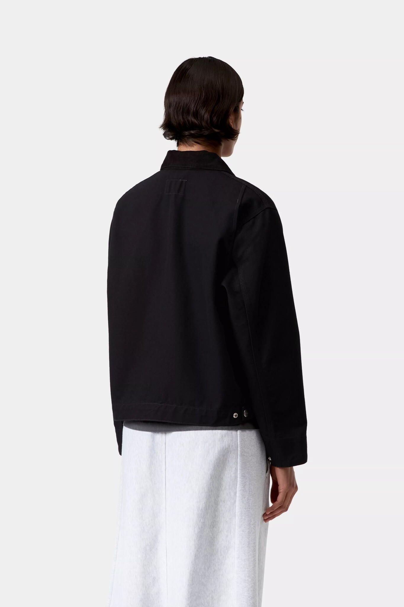 Carhartt WIP W' OG Detroit Jacket - Black/Black rinsed