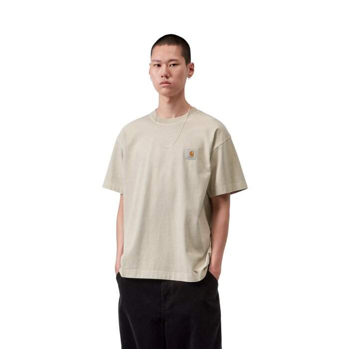 Carhartt WIP S/S Vista T-Shirt - Fleur De Sel (Garment Dyed)