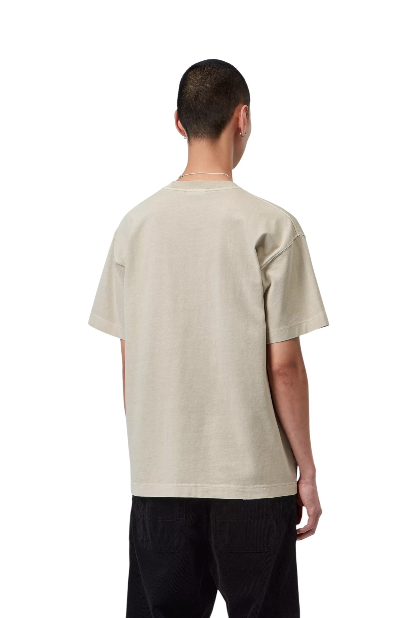 Carhartt WIP S/S Vista T-Shirt - Fleur De Sel (Garment Dyed)