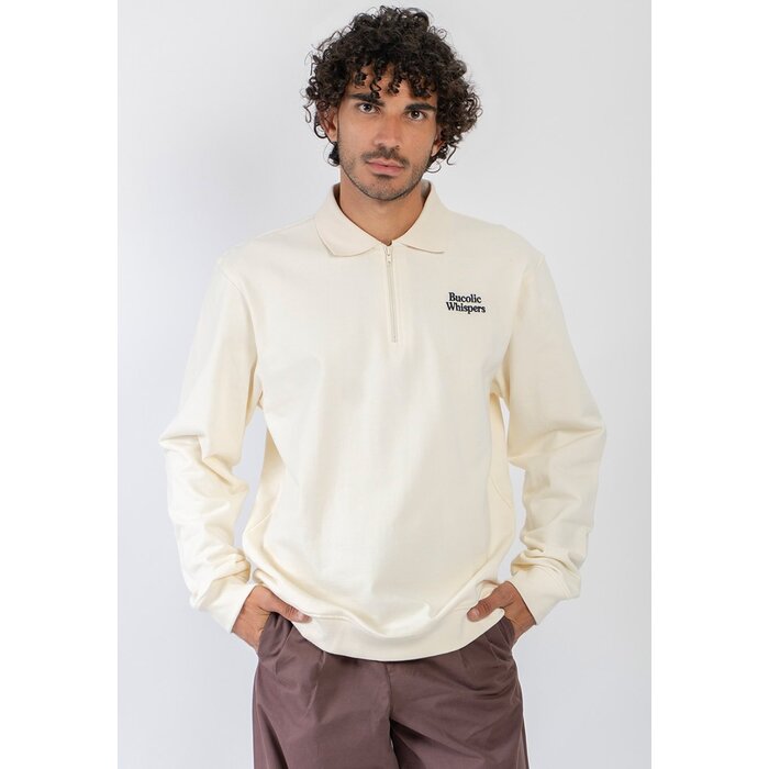 Kaotiko Crew Zipper Bucolic Whispers - Ivory