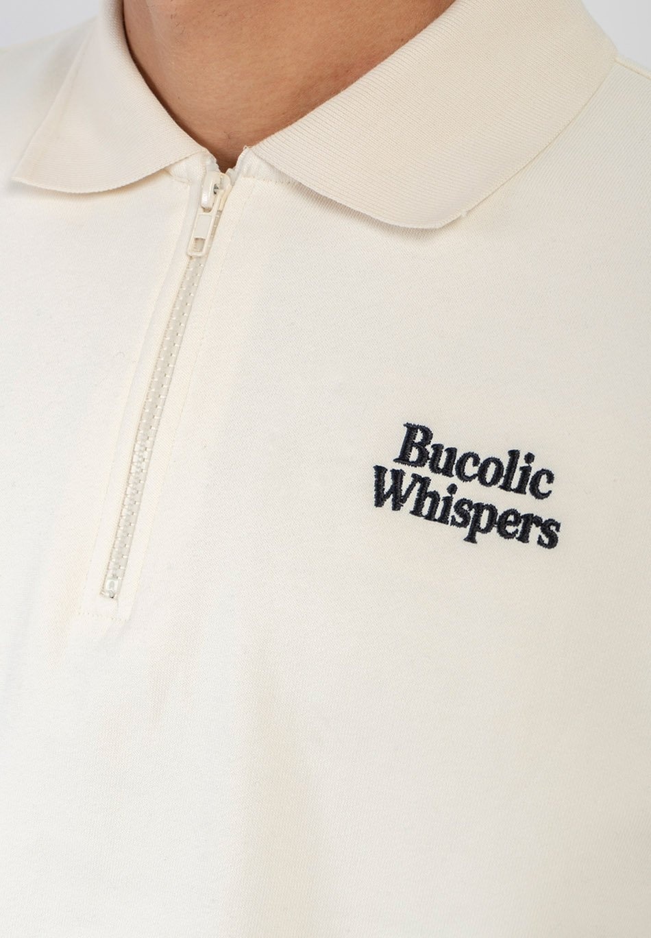 Kaotiko Crew Zipper Bucolic Whispers - Ivory
