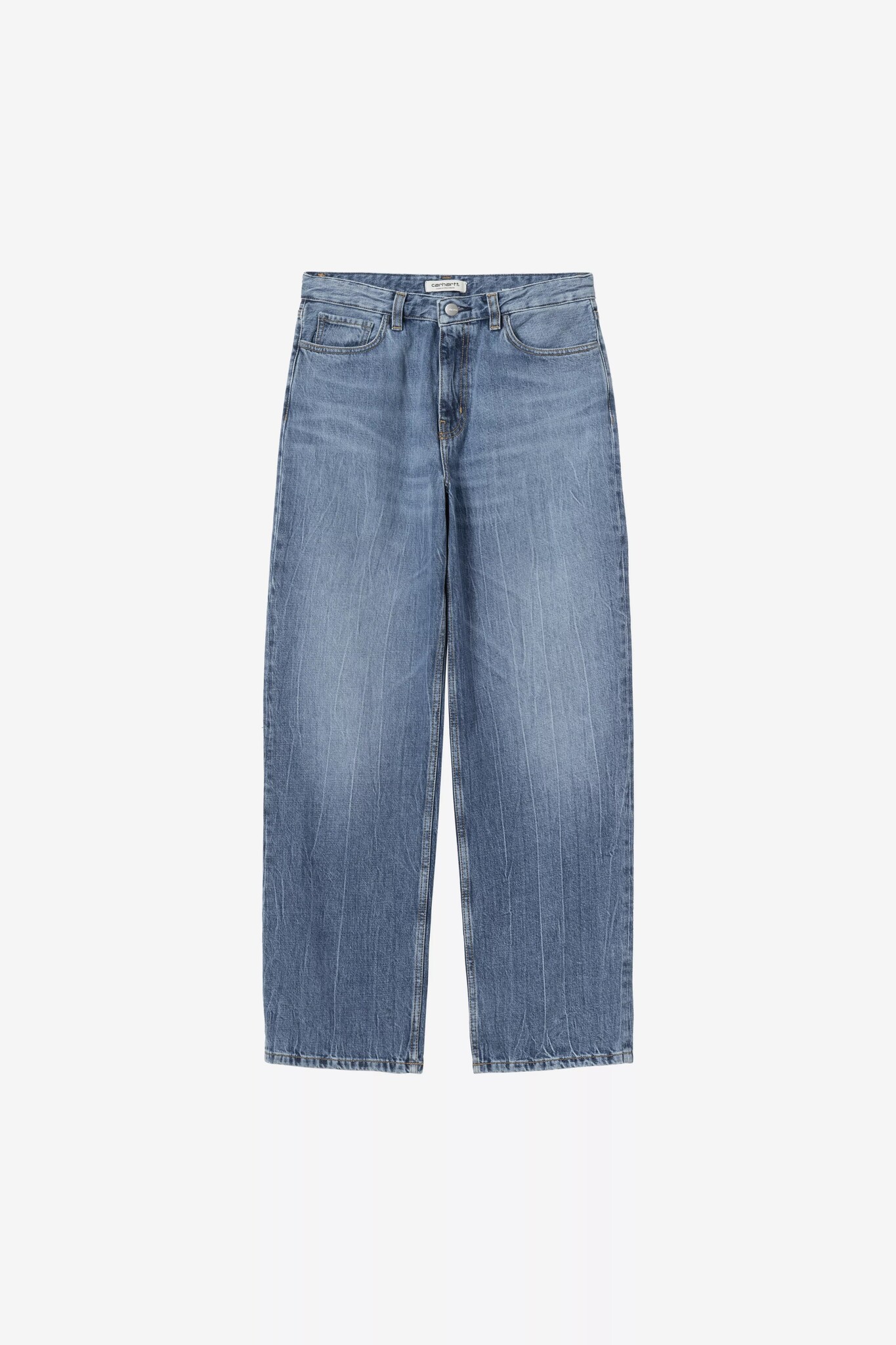 Carhartt WIP W' Lavine Pant - Blue Marble (Used Washed)
