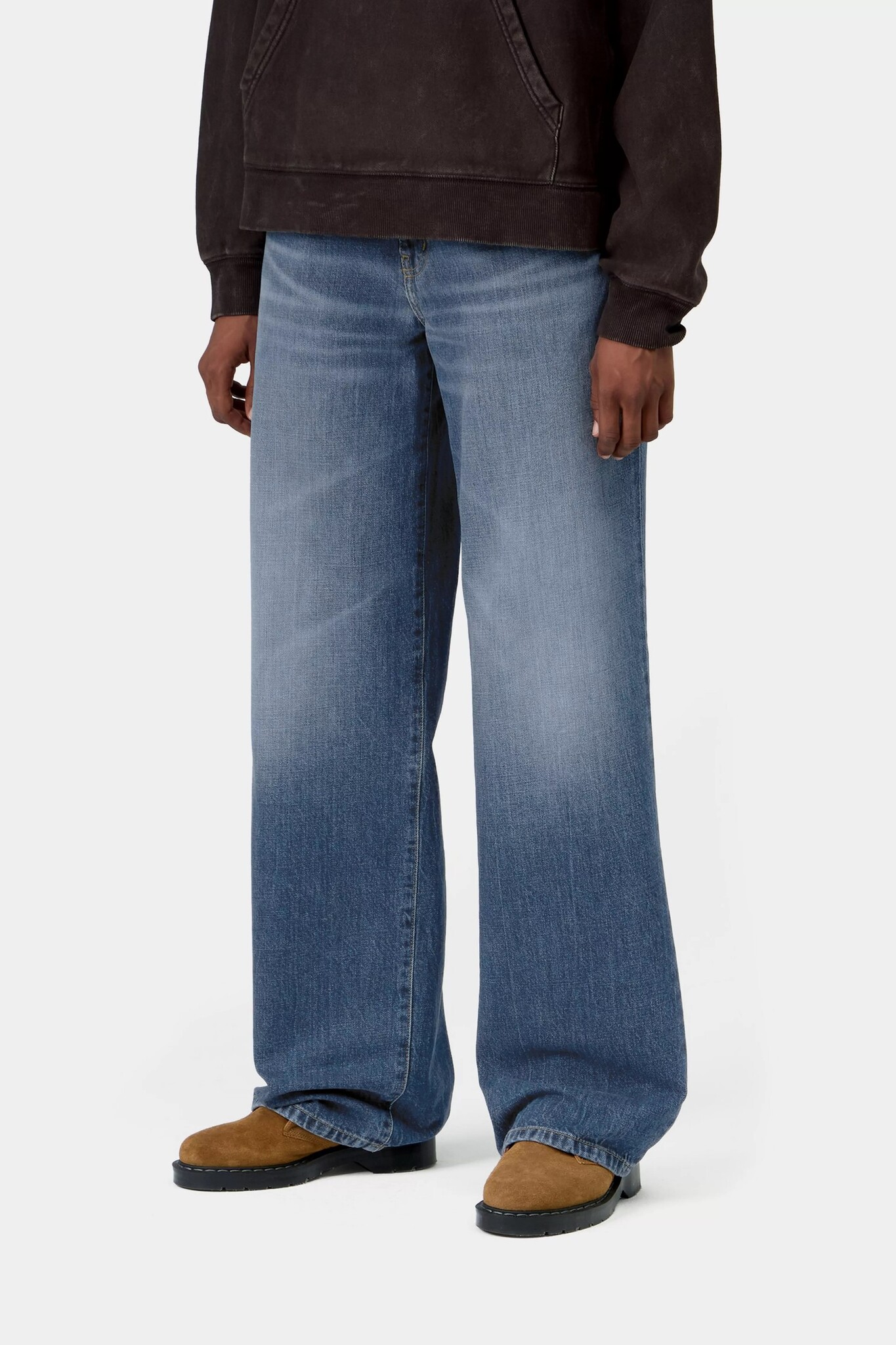Carhartt WIP W' Lavine Pant - Blue Marble (Used Washed)