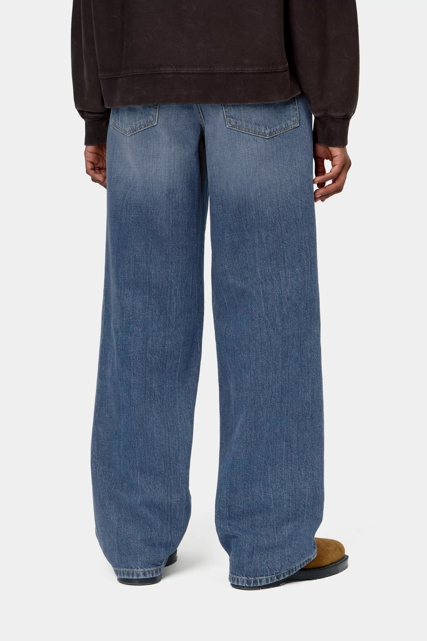 Carhartt WIP W' Lavine Pant - Blue Marble (Used Washed)