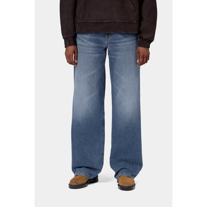 Carhartt WIP W' Lavine Pant - Blue Marble (Used Washed)