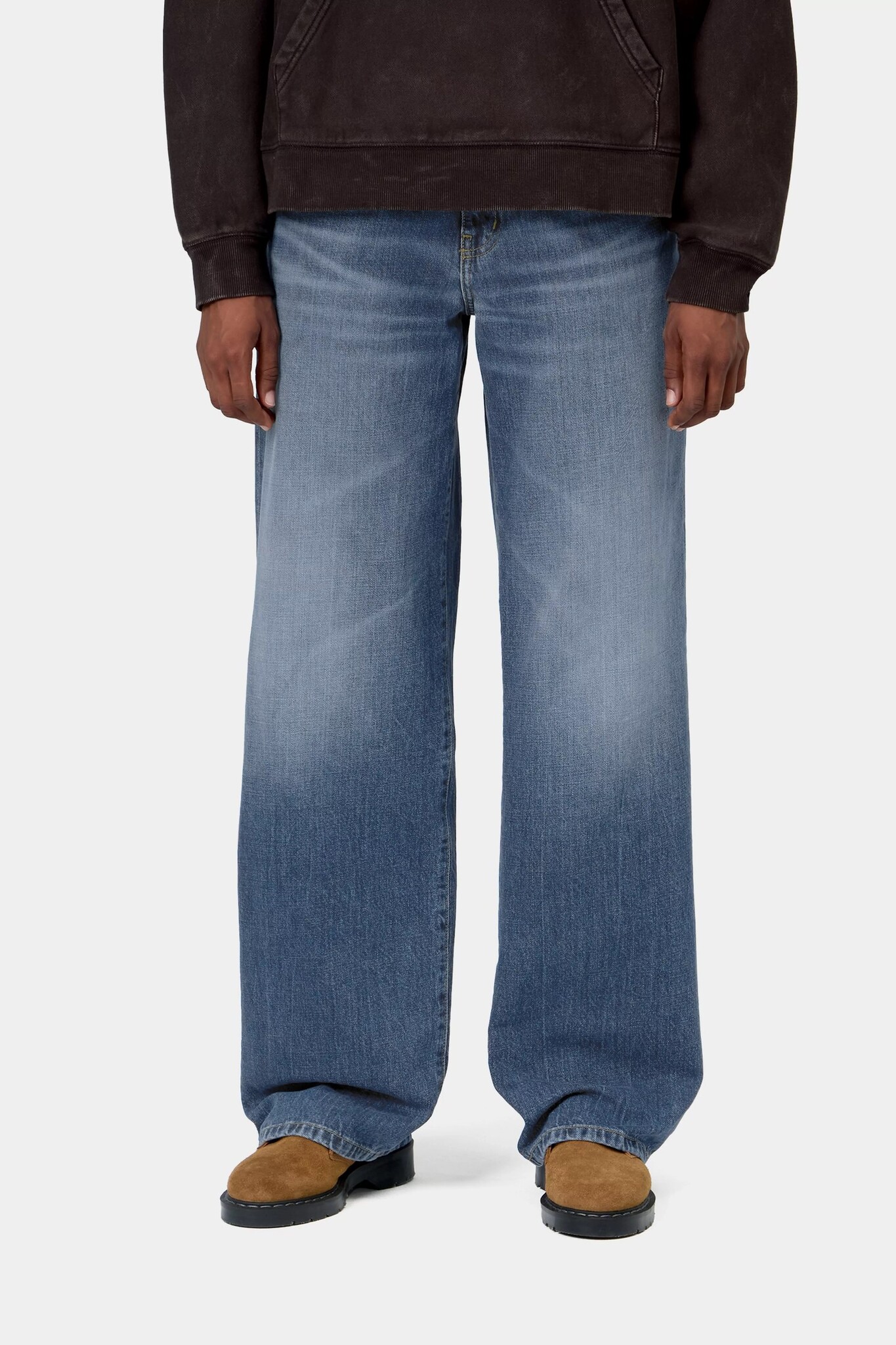Carhartt WIP W' Lavine Pant - Blue Marble (Used Washed)