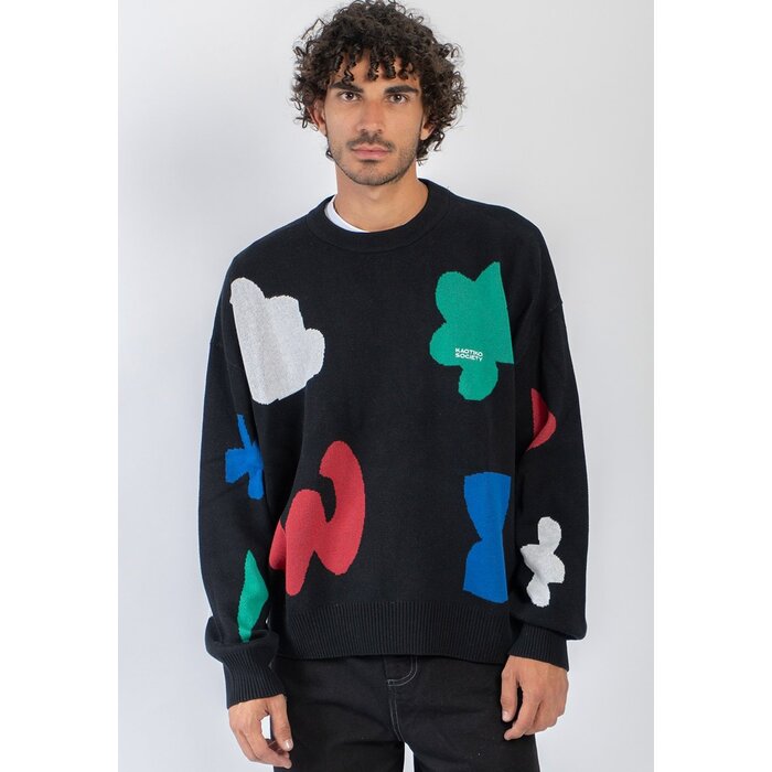 Kaotiko Breeze Sweater - Black