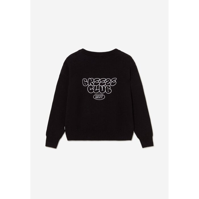 Kaotiko Breeze Club Sweater - Black