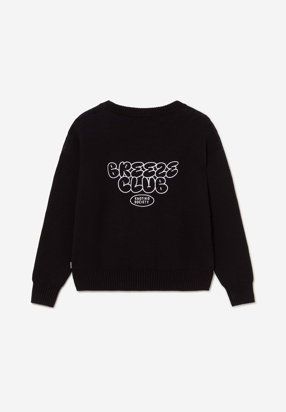 Kaotiko Breeze Club Sweater - Black