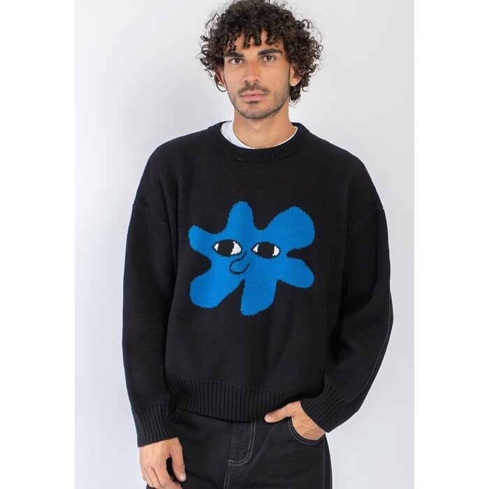 Kaotiko Breeze Club Sweater - Black