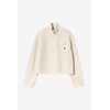 W' Detroit Half Zip Sweater - Natural