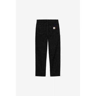Carhartt WIP Aaron Pant - Corduroy Black (Burst Washed)