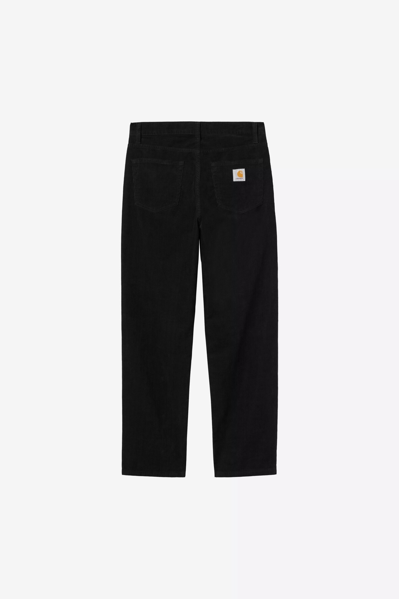 Carhartt WIP Aaron Pant - Corduroy Black (Burst Washed)
