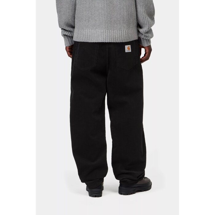 Carhartt WIP Aaron Pant - Corduroy Black (Burst Washed)