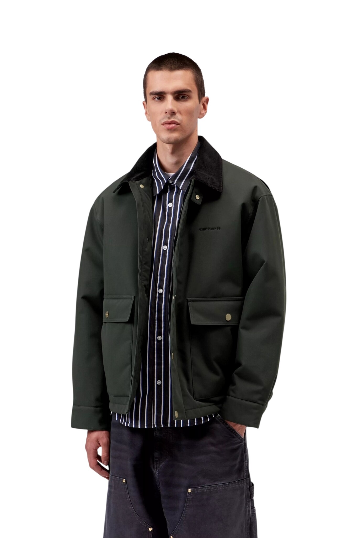 Carhartt WIP Quentin Jacket - Raven/Black