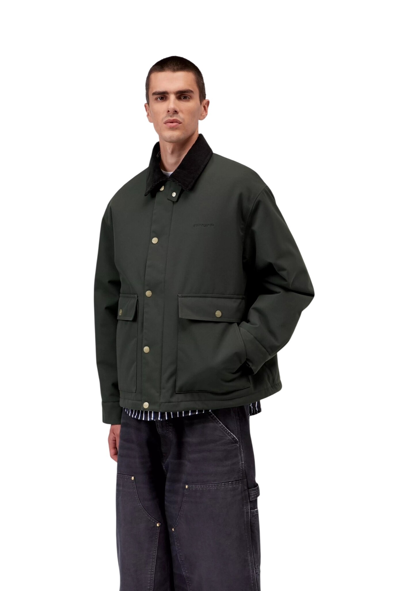 Carhartt WIP Quentin Jacket - Raven/Black