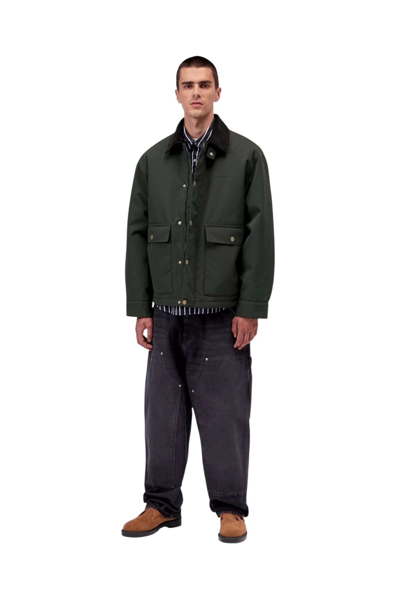 Carhartt WIP Quentin Jacket - Raven/Black