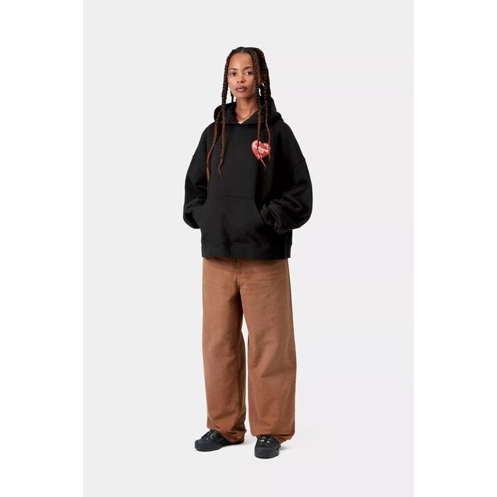 Carhartt WIP W' Hooded Hartt Case - Black