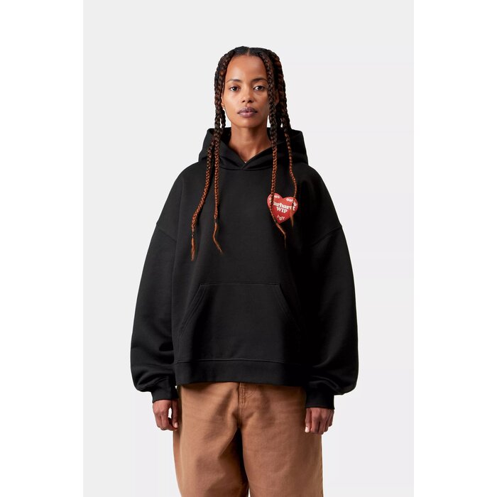 Carhartt WIP W' Hooded Hartt Case - Black