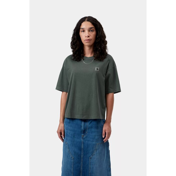Carhartt WIP W' S/S Nelson T-Shirt - Dark Scarab (Garment Dyed)